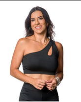 SPORT BRA DROP BLACKOUT BLACK