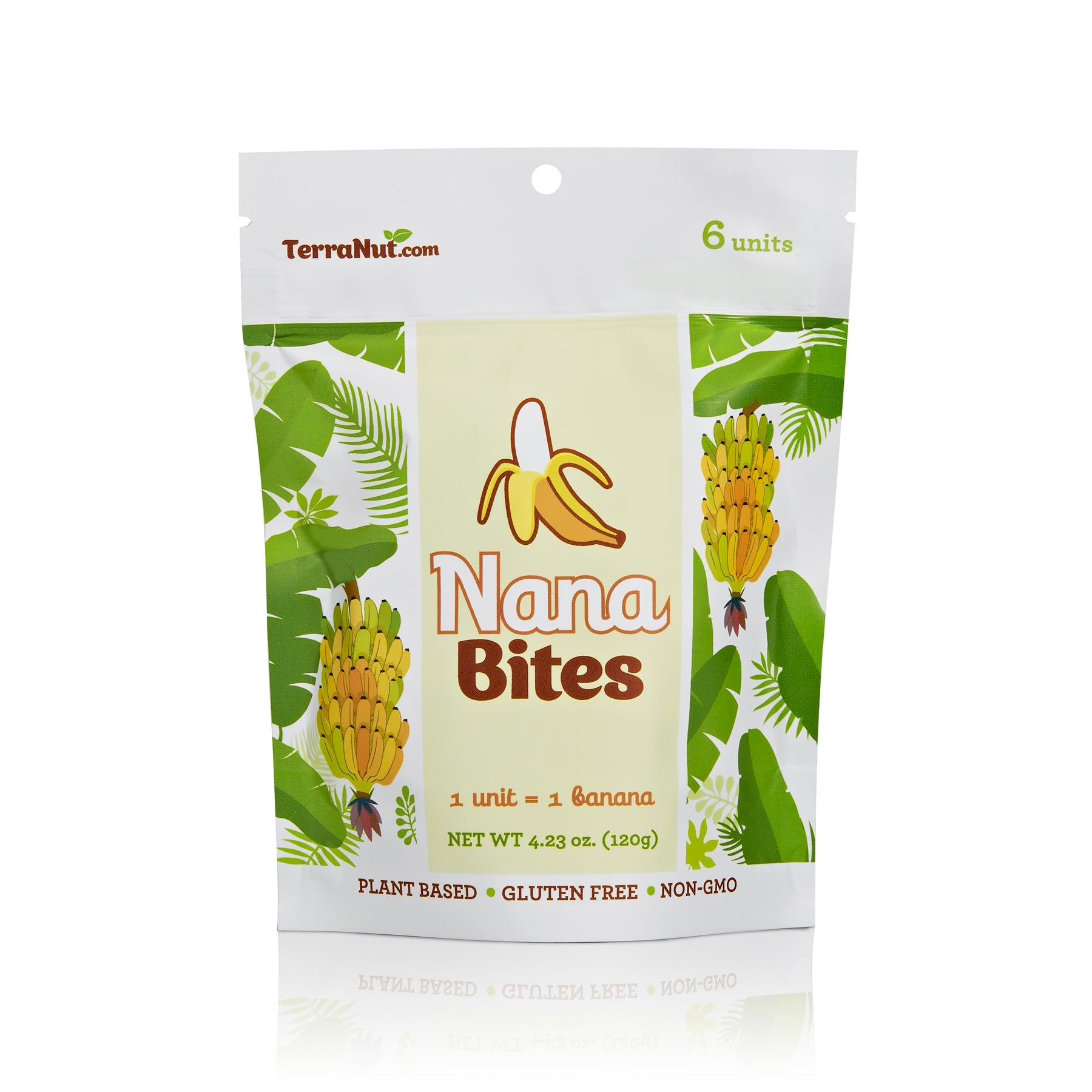 TerraNut Nana Bites – Banana Snack Bites