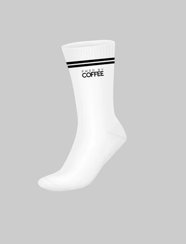 SOCK WHITE  PWRD