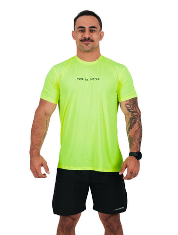 T-SHIRT AERODRY YELLOW NEON