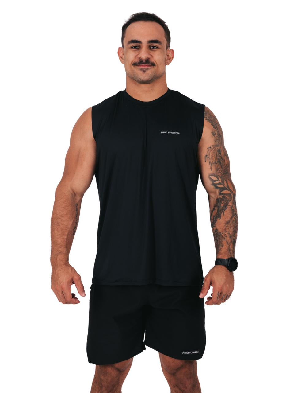 TANK TOP SIGNATURE AERODRY BLACK