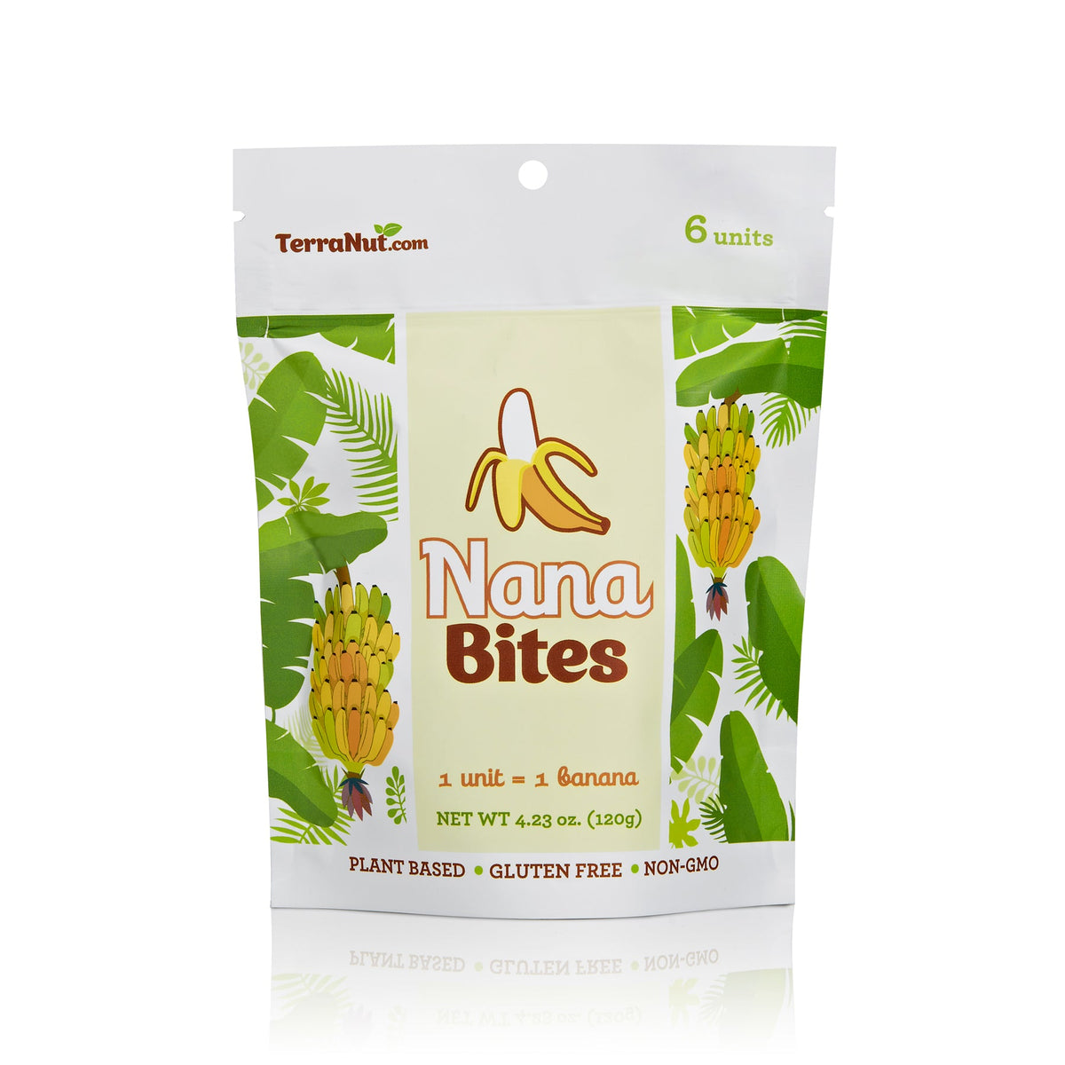 TerraNut Nana Bites – Banana Snack Bites