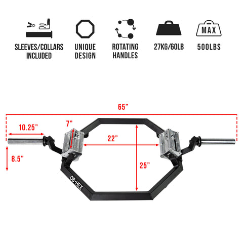 Neutral Multi Grip Trap Bar