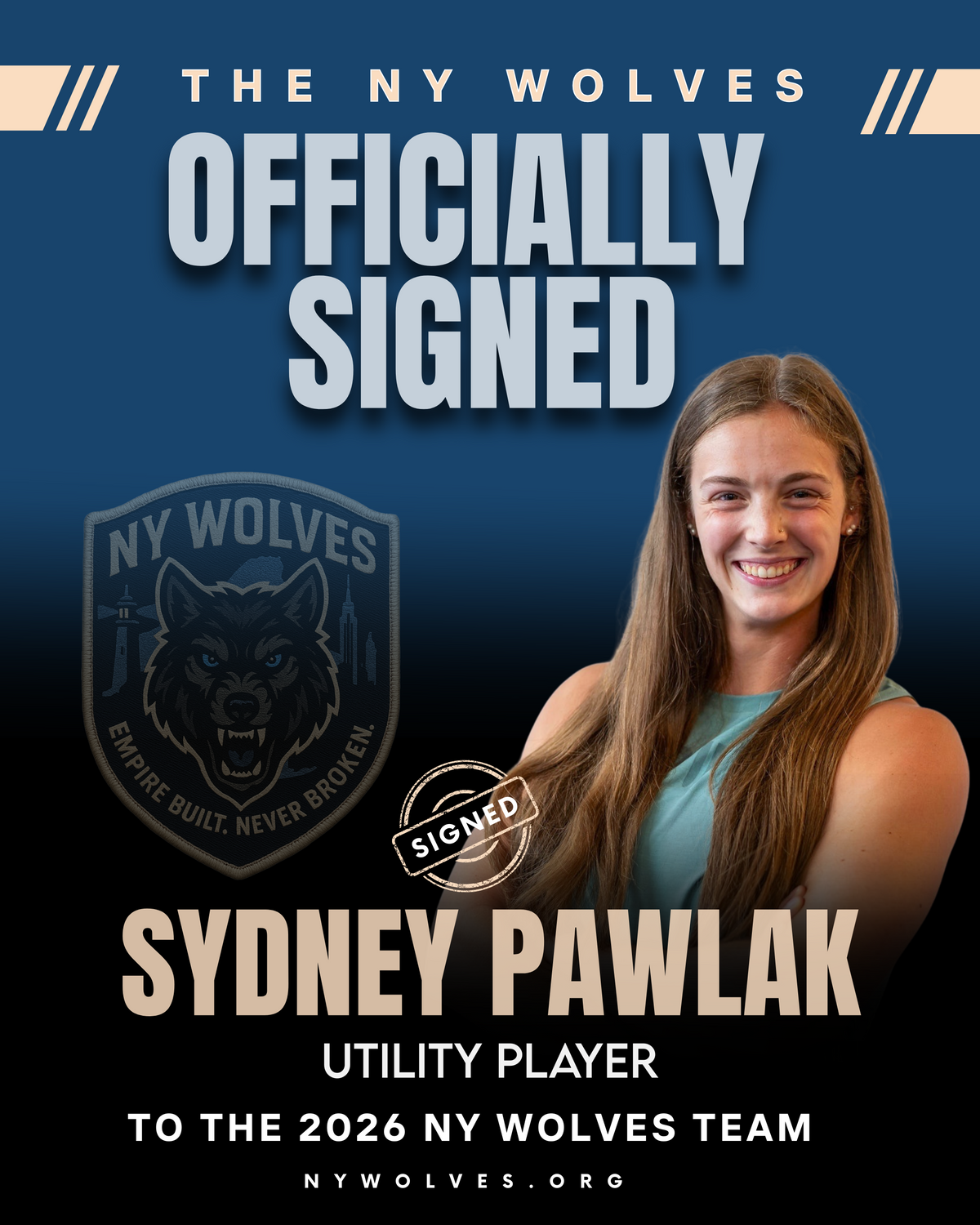 Sponsor Sydney Pawlak