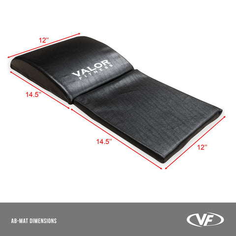 AbMat Sit Up Mat w/ Detachable Pad