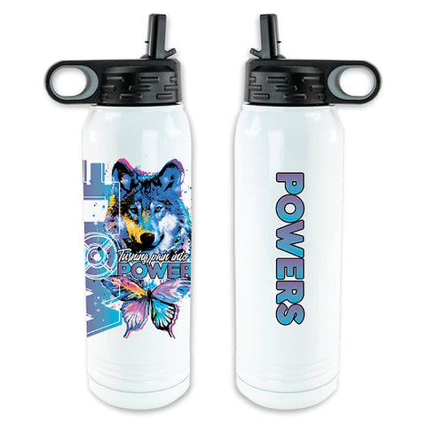 WOLF Water Bottle 32 oz (Sublimated)