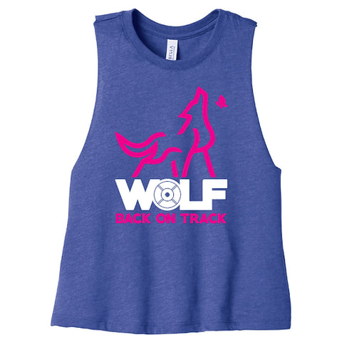 WOLF Women Crop Tank