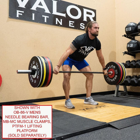 Colored Rubber Bumper Plates (LB)