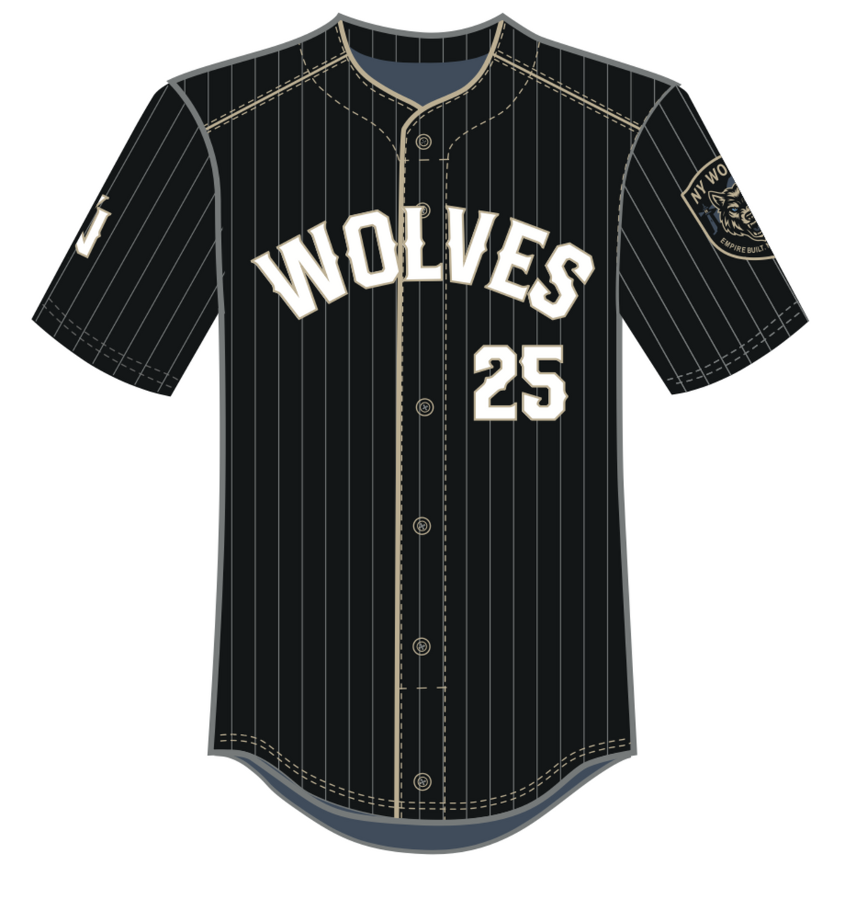 Official NY Wolves Jersey — Inaugural Drop 2025