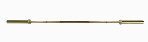 Gold Coated Needle Bearing Barbell 80" 25mm