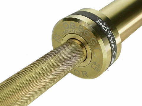 Gold Coated Needle Bearing Barbell