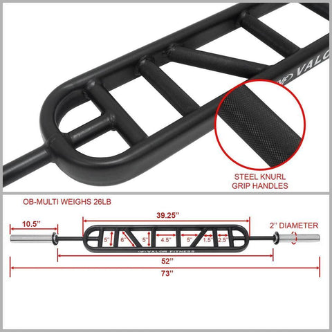 Multi Grip Swiss Bar