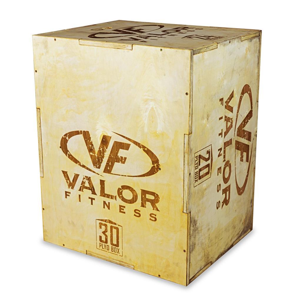 3 in 1 Wood 20" x 24" x 30" Plyo Box