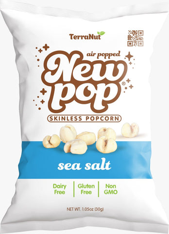 TerraNut New Pop – Skinless Popcorn