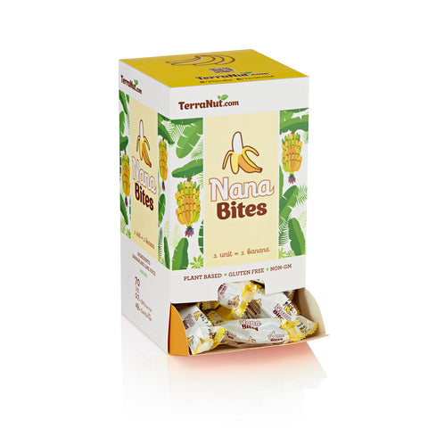 TerraNut Nana Bites – Banana Snack Bites