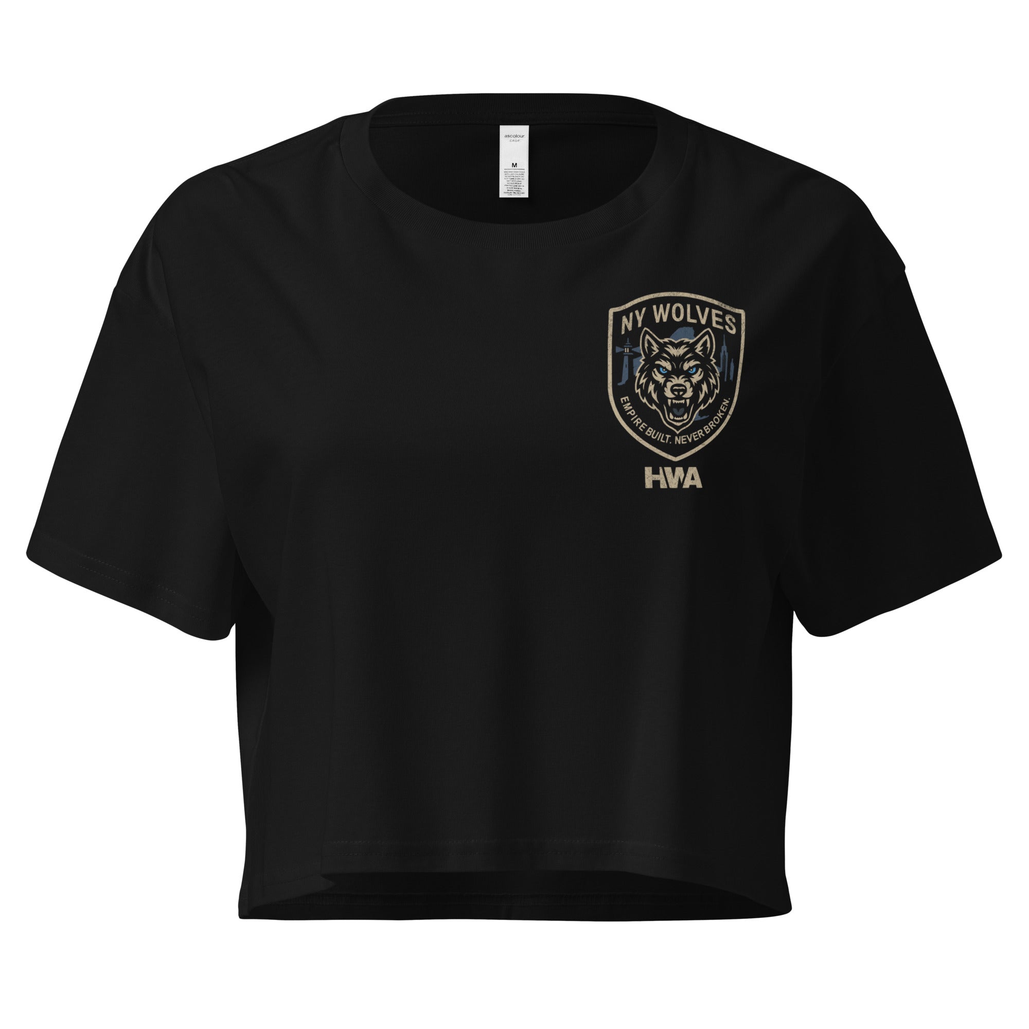 SHIELD CROP TEE | NY WOLVES x HWA